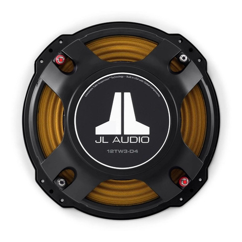 Subwoofer Automotivo 12 Polegadas Jl Audio 12tw3-d4 400w Rms