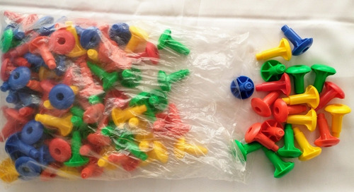Pijas Gigantes Solas 100 Piezas - Material Didáctico