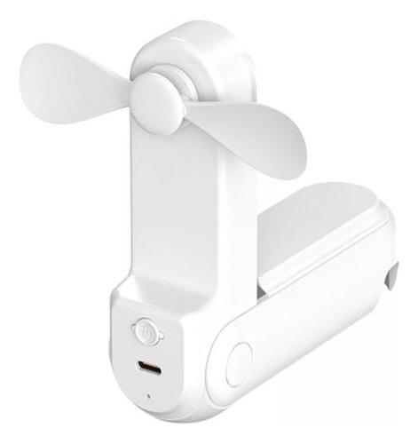 3 Mini Ventilador Portátil Simples De Usar 3 Em 1