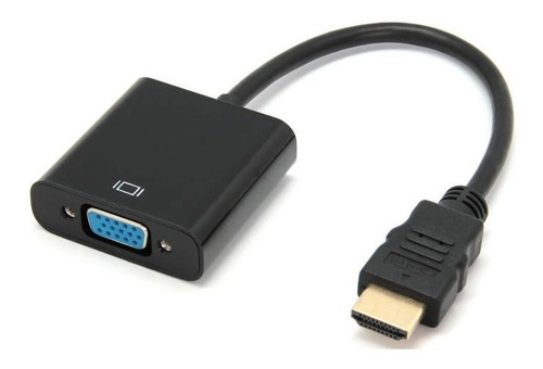 Imagen 1 de 1 de Cable Convertidor Hdmi A Vga Pc Laptop Tv Monitor Pasivo