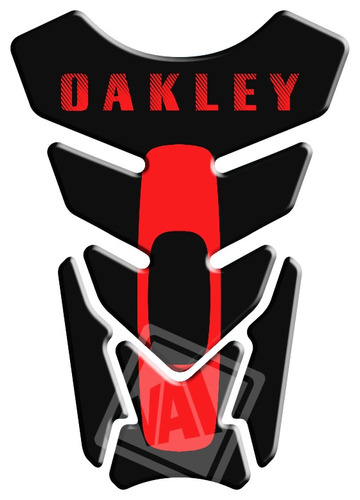 Adesivo Protetor Tanque Honda Yamaha Oakley Vermelho 22