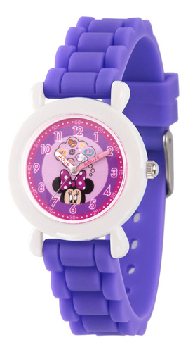 Reloj Disney Wds000740 Para Niñas Minnie Mouse De