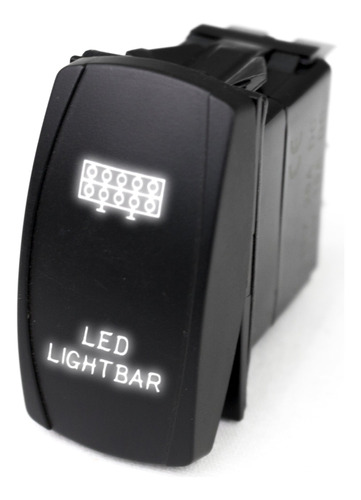 Race Sport Rsle21 W Led Rocker Switch Blanco Radiance (led