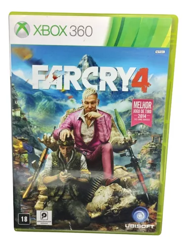 Jogo Far Cry 4 Xbox 360 Jogo De Mundo Aberto Ação E Tiro