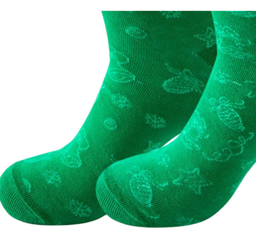 6 Paquetes De 2 A 6 Bonitos Calcetines Navideños, Calcetines