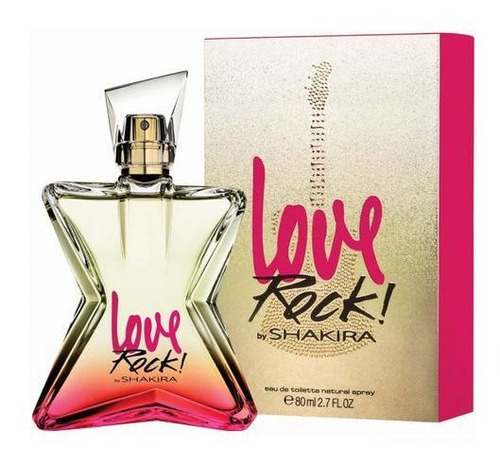 Shakira Love Rock Edt X80ml