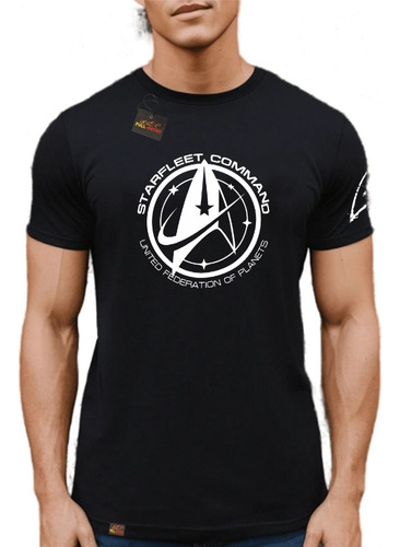 Polera Star Trek Viaje A Las Estrellas Starfleet Command