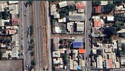 Terreno De 251 Mt2 Con Casa Frete A Moll Arauco Coronel