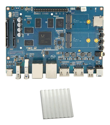 For Banana Pi Bpi W2 Router+heat Sink Rtd1296 2g Ddr4+8g Dem