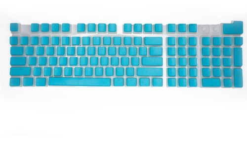 Imagen 2 de 3 de Keycaps Set Pudding Celeste