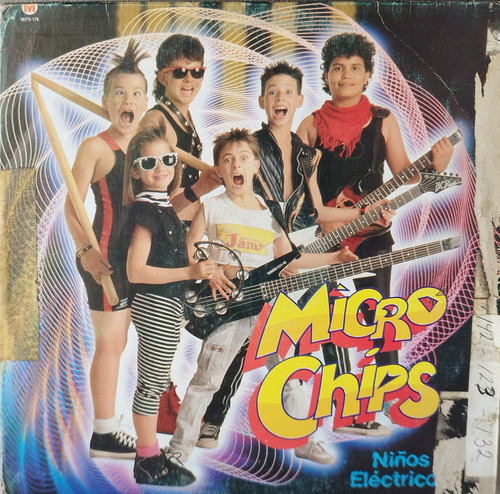 Vinyl Lp Acetato Micro Chips Niños Eléctricos 