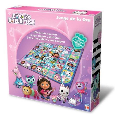 Gabby's Dollhouse Juego De La Oca 1409 - Español, 1-6 Jugado