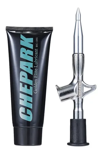 Pistola Grasera Manual Punta Fina Bicicleta Chepark 120 Ml