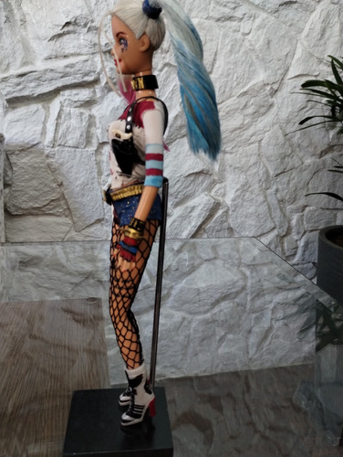 Boneca Barbie Collector Customizada De Arlequina