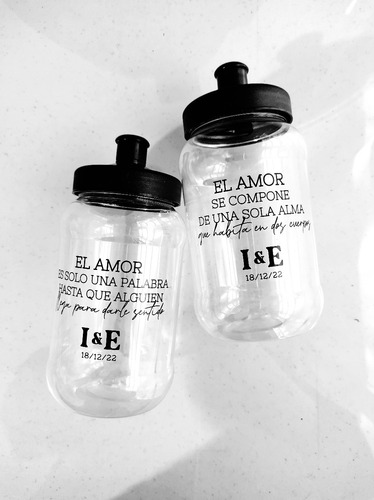 Cilindro 500 Ml Con Tapa Chupón, 60 Piezas Personalizadas