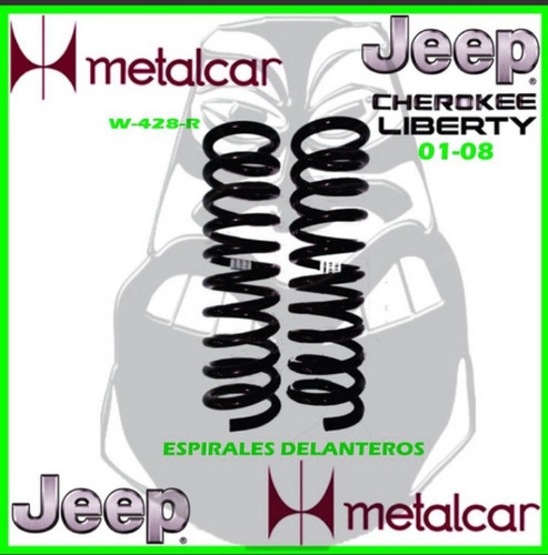 Espirales Delanteros Para Jeep Cherokee Liberty 