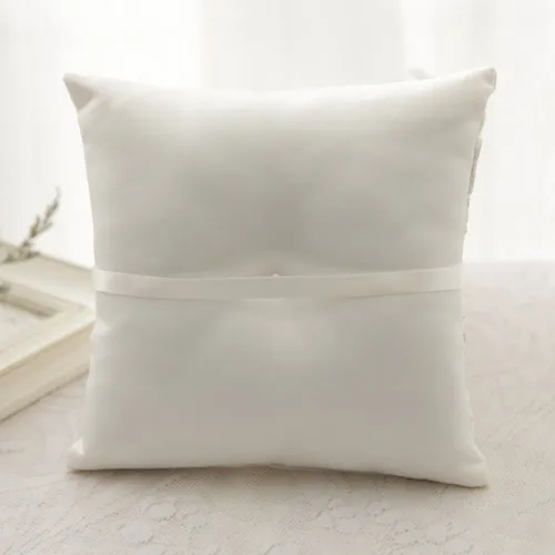 Almohada Cojín De De Doble Corazones Boda