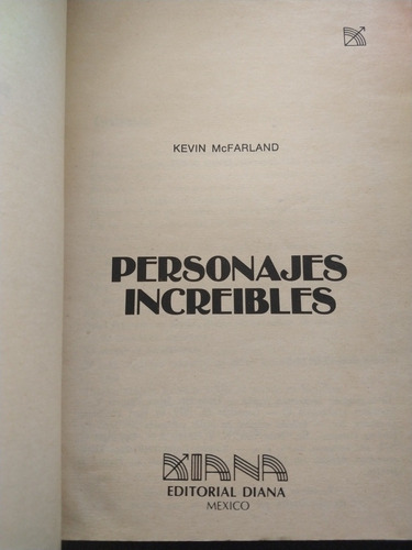 Personajes Increíbles Kevin Mcfarland (Usado)