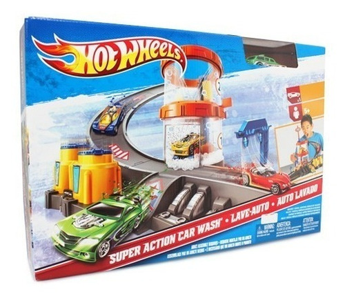 Auto Pista Hot Wheels Auto Lavado / Rabstore