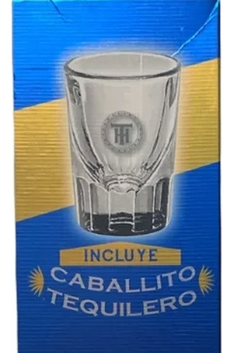 Pack De 4 Tequila Hacienda De Tepa Reposado 750 Ml + Vaso Te