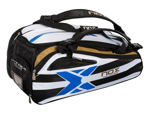 Bolso Paletero Padel Nox Stinger Elite - Rex Color Blanco