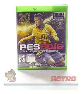 Pes 16 Pro Evolution Soccer 20th Anniversary Xbox One Fisico