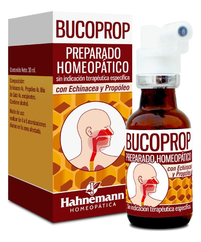 Bucoprop® Pump Spray X 30 Ml | Antiséptico Bucofaríngeo