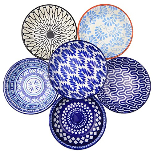 Zppld Porcelana Desfiladero,tapas Bowls Set,pinch Wqlkt