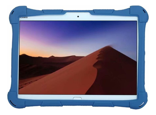 Funda Azul Compatible C/tablet Enova/exo Wave 10 C/soporte