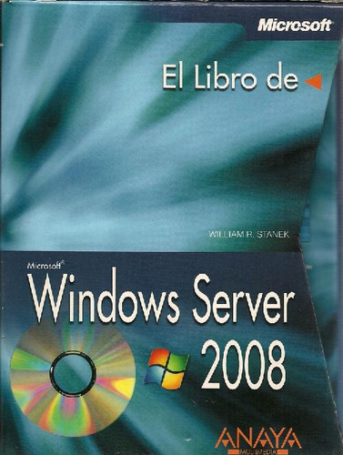 Libro El Libro De Microsoft Windows Server 2008 - 2 Tomos De