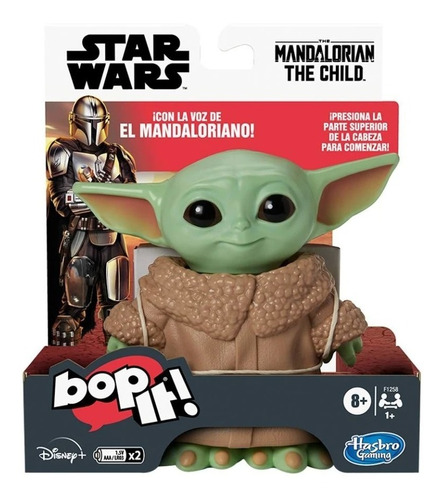 Juego Bop It Baby Yoda Español Star Wars Disney Hasbro Gamin