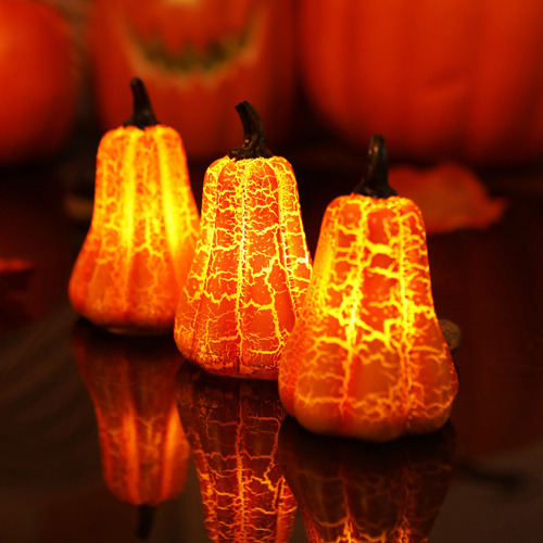 Calabazas De Halloween Y Otoño De N Night Light Para Decorac