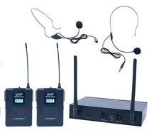 Comprar Micrófonos Inalámbricos Doble Diadema Uhf