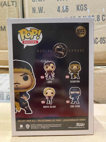Scorpion Chase 1055 Mortal Kombat Funko Pop Nuevo Sub-zero