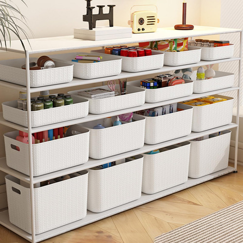 Contenedor De Almacenamiento Apilable Con Tapa De BambĂș 2