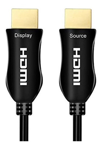 Cable Hdmi De Fibra Optica 4k 200 Pies, Hdmi 2.0 18 Gbps, A