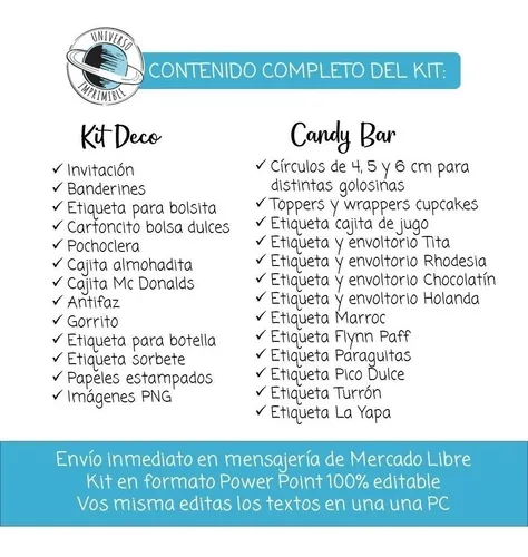 Kit Imprimible La Sirenita Princesa Ariel 100% Editable
