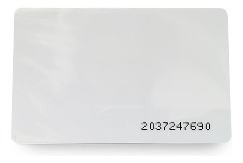 Tarjeta De Proximidad Zk Mifare Thin Card Con Código