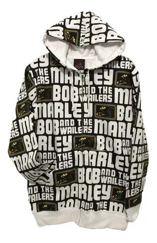 Sudadera Bob Marley Impresa Gorro Original | Envío
