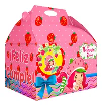 Comprar 70 Caja Dulcera Bolo Fiesta Infantil Rosita Fresita