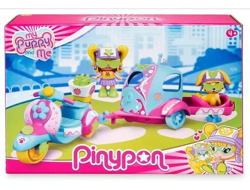 Pinypon Mi Cachorro Y Yo Con Moto. Gran Canal