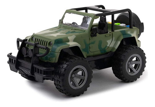 Toy To Enjoy Juguete De Camion Militar Con Luz Intermitente 