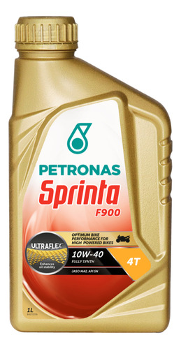 Aceite Moto Petronas F900 10w40 Sintetico Ma2 Sn Caja 24x1l