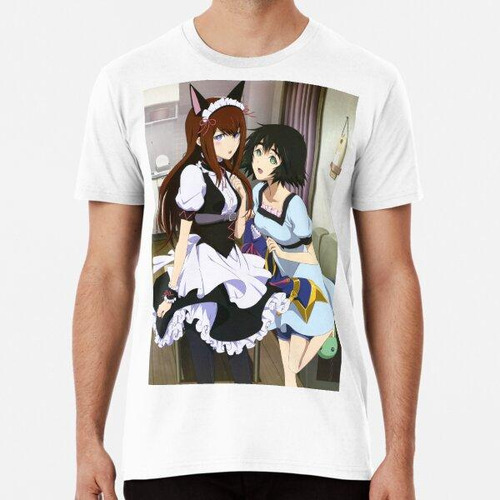 Remera Steins; Gate - Makise Kurisu Y Shiina Mayuri Algodon 