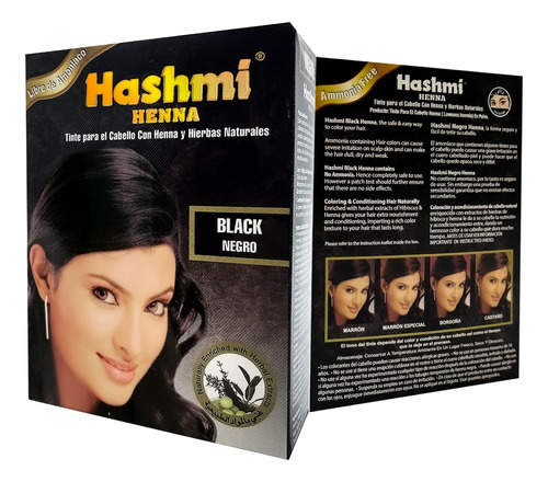 100 Cajas Henna Tinte  Hashmi Para Cabello Lote Mayoreo