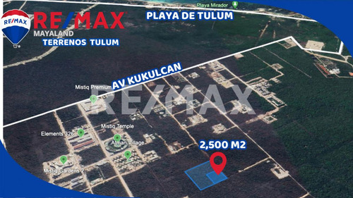 Oportunidad Terreno De 2500 M2 A Menos De 900 Mts De La Playa De Tulum Region 8