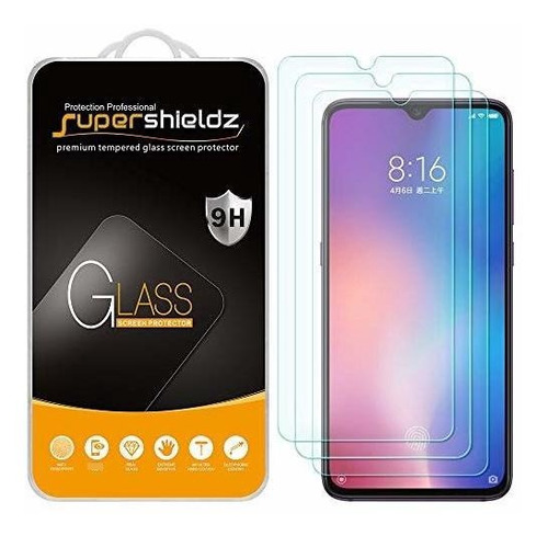 Protector De Pantalla, (paquete De 3) Supershieldz Diseñado 