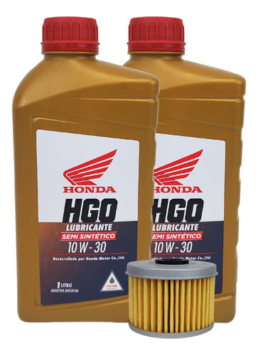 Filtro Aceite Y Aceite Hgo Semisint Tornado Twister Nx4 Xre