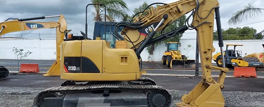 Excavadora 313dcr Cat 2008