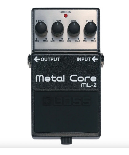 Pedal Boss Ml-2 Pedal Compacto Metal Core Distorsión